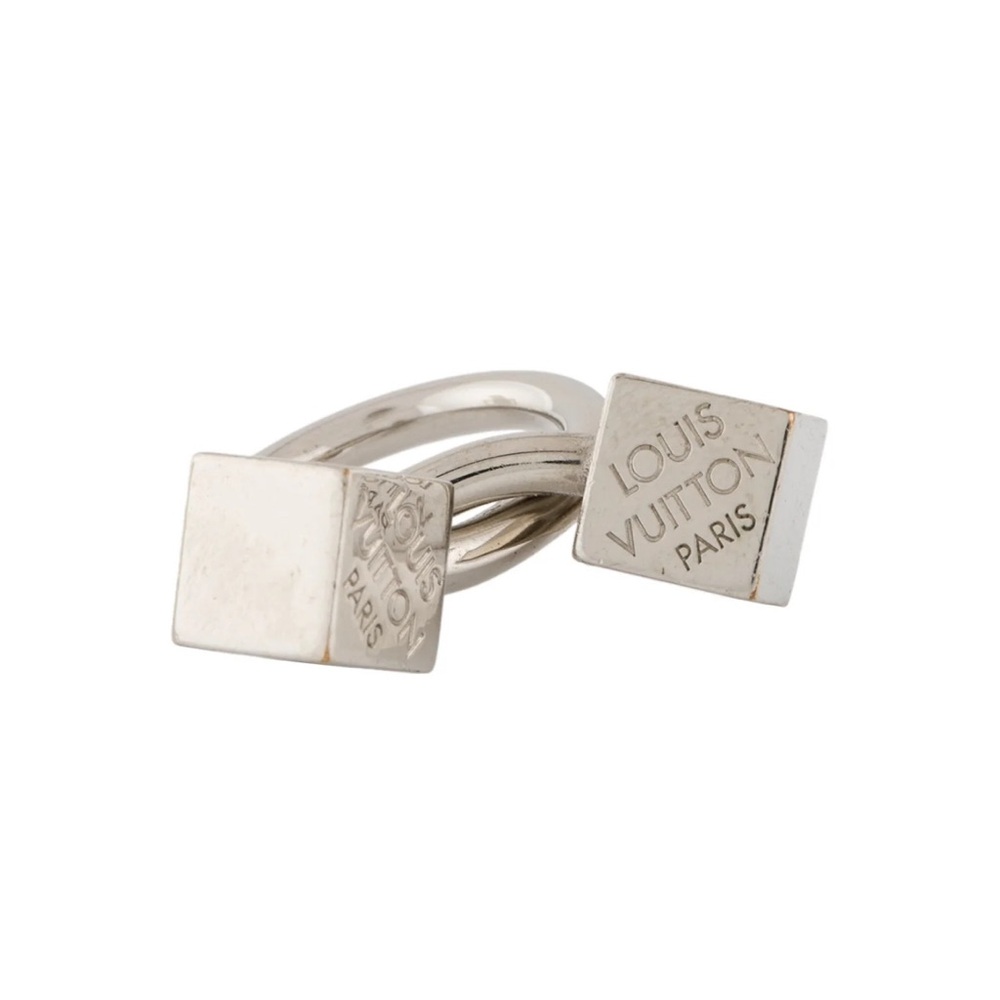 Louis Vuitton
Double Cube Cocktail Ring-silver